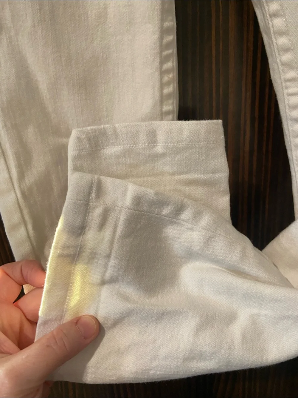 True Religion White Slim Jeans